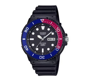 Orologio da uomo CASIO Collection  al quarzo ghiera blu rossa MRW-230H-1E2VEF - Bild 1 von 1