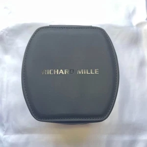 Richard Mille Original Reise Uhrenbox Leeretui Grau Reißverschluss Einzeluhr - Bild 1 von 4