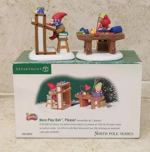 DEPT 56 More Play-Doh Please 56822 North Pole Series Village Accessory - Bild 1 von 13
