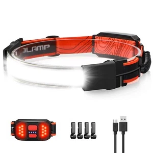 LED Headlamp Flashlight, 1000lumens 230° Broadbeam Headlight, USB Rechargeabl... - Picture 1 of 7
