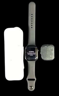 Apple A3333 Series 11 46mm GPS Jet Black M/L Band - Image 1 of 2