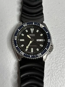 Seiko Prospex Men's Black Watch Automatic Black Dial 7S26-0029 - Picture 1 of 6