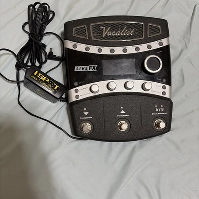 Digitech VLFX Vocalista Live FX Vocal Multi Efectos Procesador Pedal Foto 1 de 3