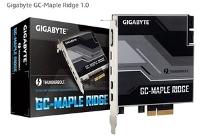 Gigabyte GC-MAPLE Ridge Thunderbolt 4 PCI-Ex4 add on Card USB Type-C DisplayPort - Zdjęcie 1 z 5