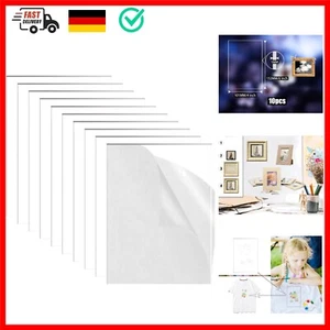 10Stk plexiglas platten Zuschnitt Nach Mass Acrylglas Platte Acrylplatte Tran... - Bild 1 von 9