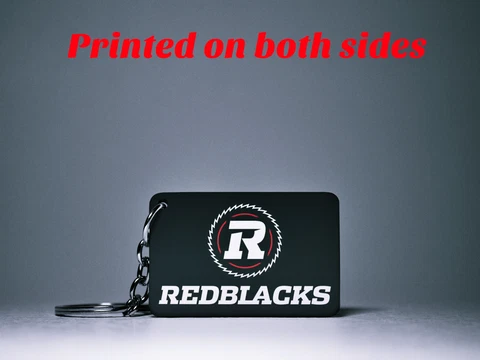 CFL Ottawa Redblacks Key Chain NEW Cover