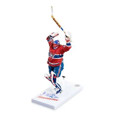 Jose Theodore Autographed Montreal Canadiens McFarlane Figure - Image 1 of 2