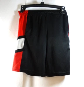 Basketball Shorts Youth Boys Medium 10-12 Red black white - Picture 1 of 3