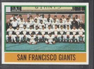 1976 Topps #443 Giants Team card San Francisco Giants nrmt Set Break - Picture 1 of 1