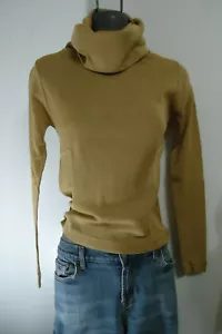 Neu aus altem Lagerbestand Vintage Damenpullover mit Rollkragen Oberteil L - Bild 1 von 5