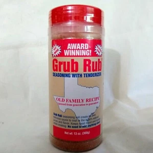 Grub Rub Seasoning with Tenderizer 13 Ounce Shaker - Picture 1 of 2