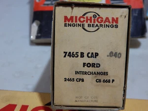 6pr+040 ROD BEARINGS TO FIT 1961-1967 FORD 223CI, 261CI 6 CYL FAIRLANE, FALCON - Picture 1 of 10
