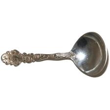 Gorham Sterling Silver VERSAILLES Round Bowl Bouillon Soup Spoon, 4 7/8"