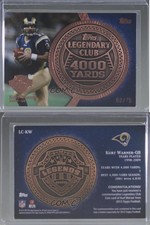 2013 Topps Legendary Club Coins Bronze /75 Kurt Warner #LC-KW HOF