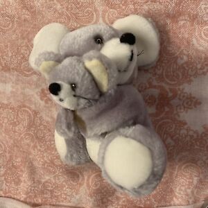 Stuffed-Nature Babies Mama & Baby Mouse  6” Plush By Chicago Chicago LTD