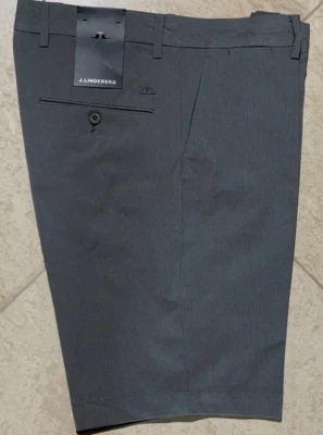Pantalones cortos de ventilación de golf J. Lindeberg para hombre GMPA06869 gárgola (gris) talla 32 nuevos con etiquetas Foto 1 de 4