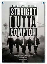 Straight Outta Compton movie one sheet poster ORIGINAL D/S NWA Dr. Dre