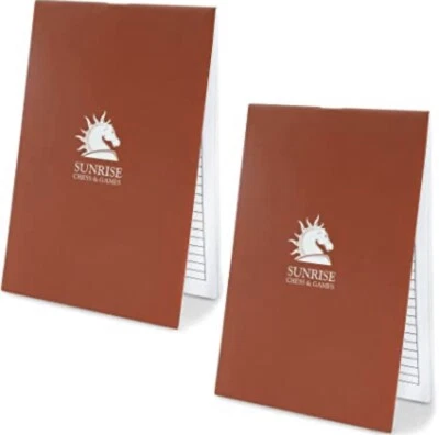 Sunrise Chess Games Score Book (2 Pack) - Image 1 of 2