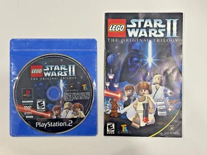 LEGO Star Wars II: The original Trilogy (PS2, 2006) Disc & Manual Only - Picture 1 of 1