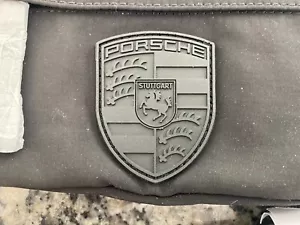 PORSCHE DESIGN SOLD-OUT PROTOTYP FANNY WAIST PACK W/BLACK SILICONE PORSCHE CREST - Picture 1 of 21