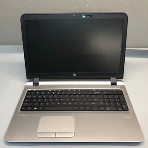 HP PROBOOK 455 G3 15.6” Black & Silver Laptop For Parts READ - Picture 1 of 6