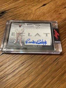 Leaf Decadence Pop Century 2023 Autograph Auto Rick Ross Eclat 6/7