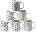 Amorarc Coffee Mugs, Large Microwave Safe Ceramic Coffee Mugs - 16 Oz, Set of 6