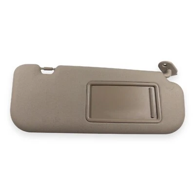 2011-2016 Hyundai Elantra Passenger Right Side Sun Visor Tan Brown Vinyl - Image 1 of 4