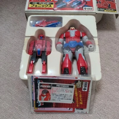 Takara Vintage Transformers cybertron Pretender C-202 Phoenix - Image 1 of 4
