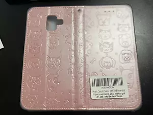 Hunde und Katzen, Rosegold Samsung Galaxy A6 Hülle Handyhülle - Bild 1 von 3