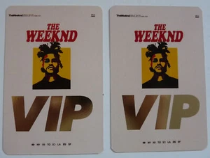The Weeknd King Of Fall Tour VIP unlaminiertes Laminat Backstage Pass D2 - Bild 1 von 1