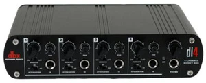 Dbx DI4 Di Caja, Tipo de Enchufe GB, Señal Acondicionamiento Audio Visual Para - Bild 1 von 1