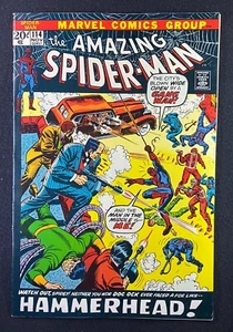 Amazing Spider-Man (1963) #114 en estado bastante bueno (8,0) Origen Hammerhead John Romita Sr un - Imagen 1 de 2