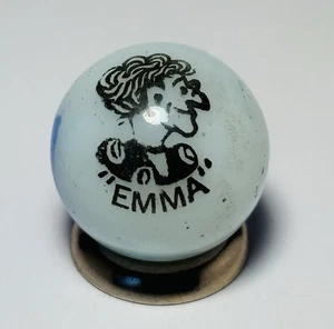 Peltier Glass Co EMMA Comic Strip Marble 0,67" Neuwertig - Bild 1 von 7