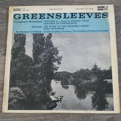  Greensleeves - Vaughan Williams-  Anthony Collins - LSO  12" Vinyl LP Album  - Image 1 of 4