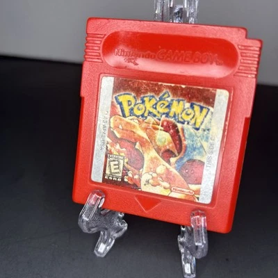 Gameboy Pokémon Rote Edition 1999 Gereinigt/Getestet 1st Print - ORIGINAL - Bild 1 von 4