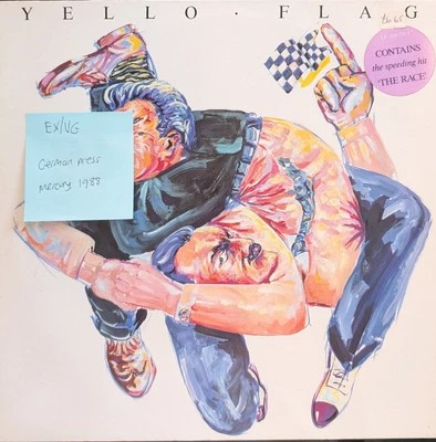 Yello Flag Vinyl Record EX/VG 836778-1 1988 Foto 1 de 2