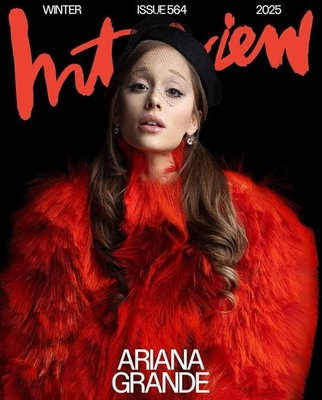 Ariana Grande Graces the Cover of Interview Magazine Issue 564 (Winter 2025) - Image 1 of 4
