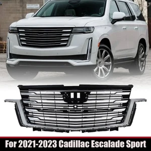 Parachoques delantero parrilla superior para Cadillac Escalade Sport Platinum 2021 2022 2023 - Imagen 1 de 12