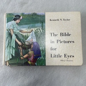 The Bible in Pictures for Little Eyes by Taylor, Kenneth N. Hardback Book 1980 - Imagen 1 de 5