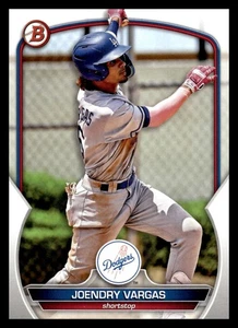 2023 Bowman Draft #BD-74 Joendry Vargas Los Angeles Dodgers Baseball Card - Picture 1 of 2