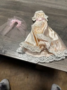 Topper Dawn doll clothes Down the Aisle pink 816 - Picture 1 of 3