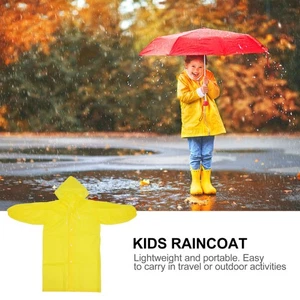 4 Piezas Impermeable EVA para Niños Viaje Niños Impermeables Impermeable - Imagen 1 de 12