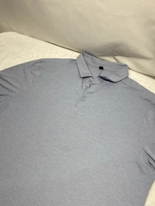 lululemon Men’s Golf Polo Light Blue Size 2Xl - Picture 1 of 6
