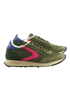 Scarpe Valsport Start Sneakers Uomo Nylon Suede Verde Militare - Bild 1 von 3