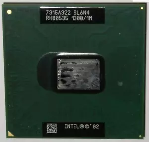 Processore Intel Pentium M SL6N4 1.30GHz 400MHz FSB 1MB Socket PPGA478 Mobile - Imagen 1 de 1