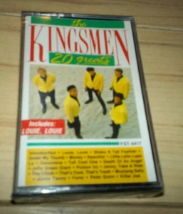 The Kingsmen 20 Greats Cassette - Picture 1 of 2