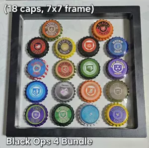 Call Of Duty Black Ops 4 Perk A Cola 18 Cap Bundle Rahmen *inoffiziell, handgefertigt* - Bild 1 von 1