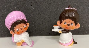 Monchhichi Monchichi PVC Figur 1979 Sekiguchi schlafen & Tee servieren - Bild 1 von 22