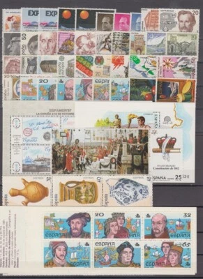 España Colección Completa 1987 1988 1989 MNH Nueva Sin Sellos Foto 1 de 3